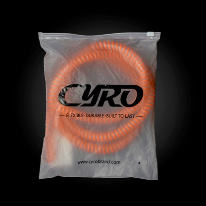 Manguera Corrugada Naranja
