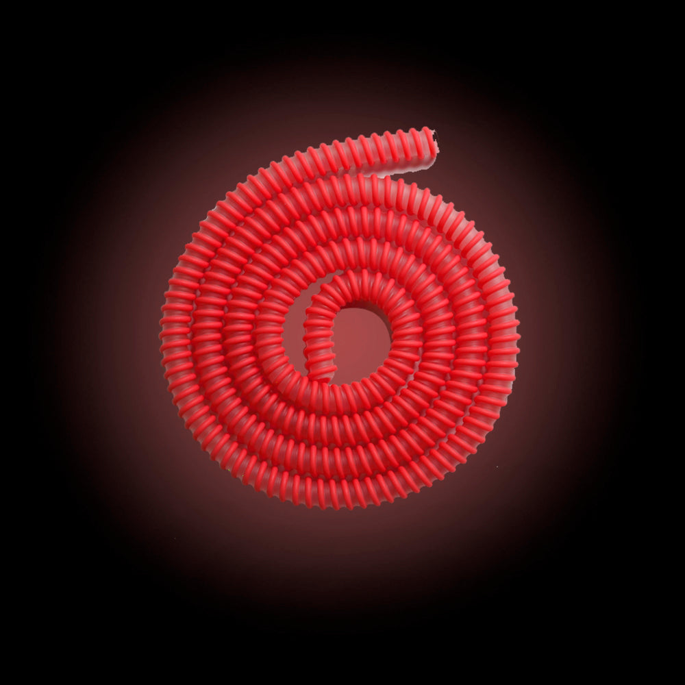 Manguera Corrugada Rojo